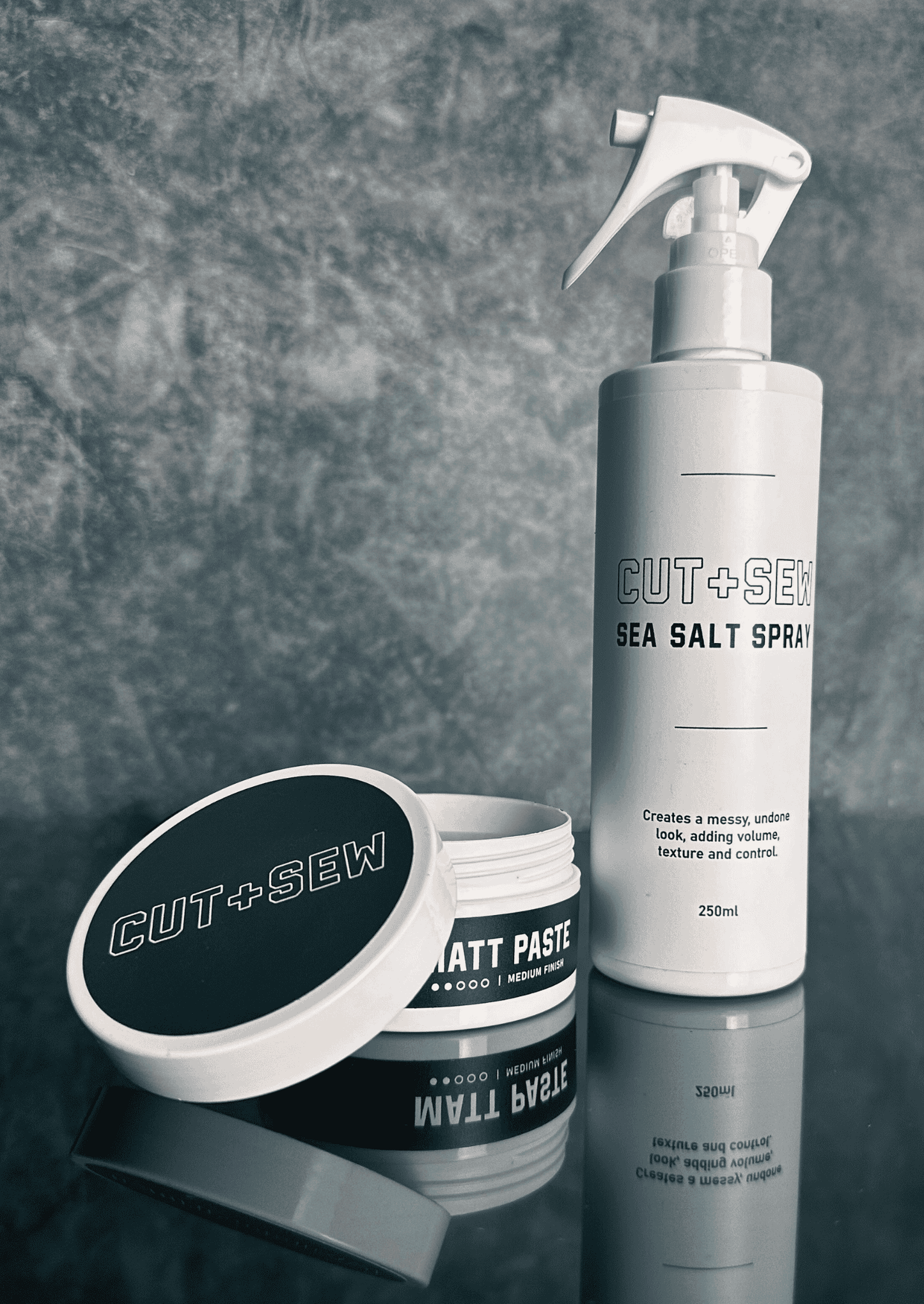 Sea Salt Spray + Matt Paste